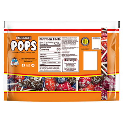 Tootsie Roll Assorted Flavors Pops, 10.125 oz - The Fresh Grocer