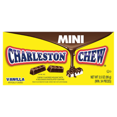 Charleston Chew Mini Vanilla Chewy Flavored Nougat, 3.5 oz The Fresh