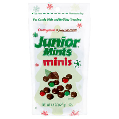 Junior Mints Minis Candy, 4.5 oz