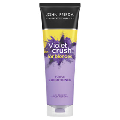 Schijn aantrekken baas John Frieda Violet Crush for Blondes Purple Conditioner
