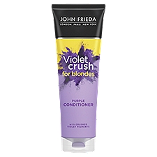 John Frieda Violet Crush for Blondes Purple Conditioner, 8.3 Fluid ounce