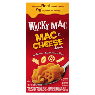 Wacky Mac® Mac & Cheese™ Mix Dinner 5.5 oz. Box