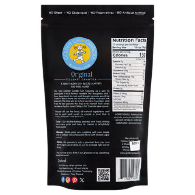 Golden Girl Granola Original Gourmet Granola, 10 oz