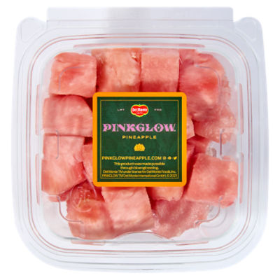 Del Monte Pinkglow Pineapple Chunks, 12 oz