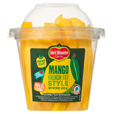 Del Monte French Fry Style Fresh Cut Mango, 9 oz