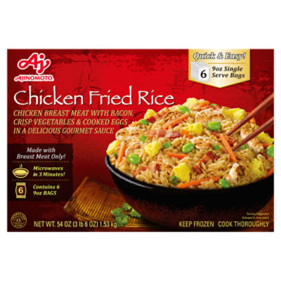 Ajinomoto Chicken Fried Rice, 9 oz, 6 count
