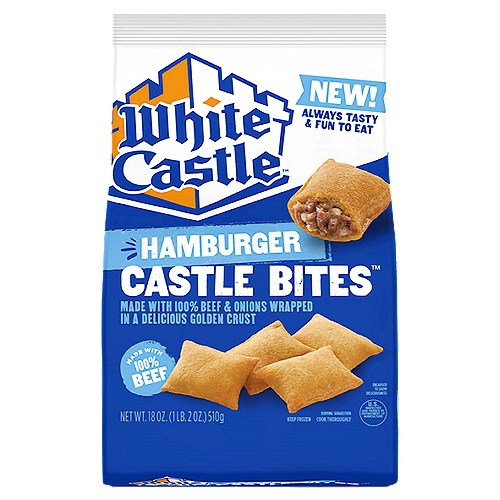 White Castle Hamburger Castle Bites, 18 oz