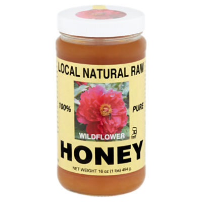 Local Natural Raw 100 Pure Wildflower Honey, 16 oz ShopRite