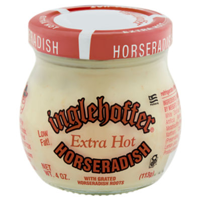 Inglehoffer Extra Hot Horseradish, 4 oz