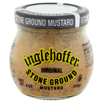 Inglehoffer Original Stone Ground Mustard, 4 oz