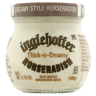 Inglehoffer ThicknCreamy Horseradish, 3.75 oz ShopRite