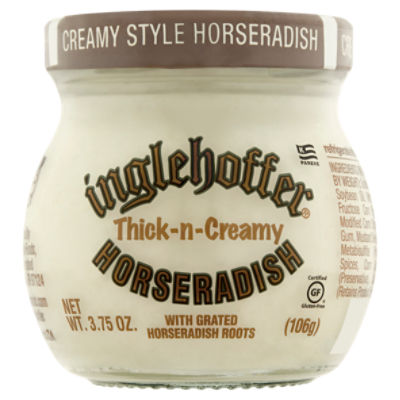 Inglehoffer Thick-n-Creamy Horseradish, 3.75 oz, 3.75 Fluid ounce