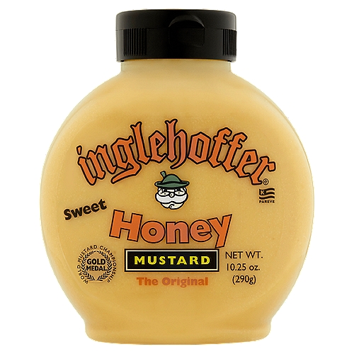 Inglehoffer The Original Sweet Honey Mustard, 10.25 oz
Gold Medal Winner-Napa Valley World Mustard Championships