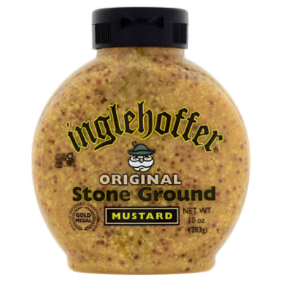 Inglehoffer Original Stone Ground Mustard, 10 oz, 10 Ounce