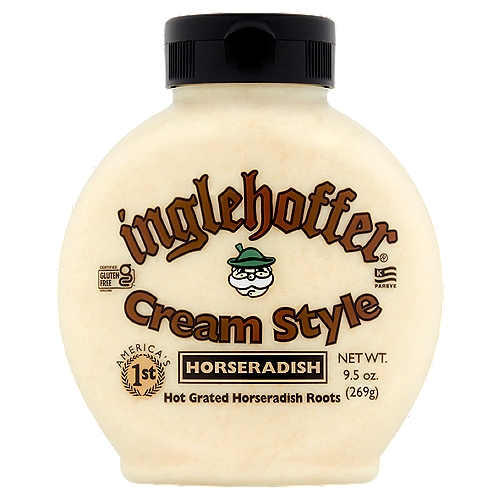 Inglehoffer Cream Style Horseradish, 9.5 oz