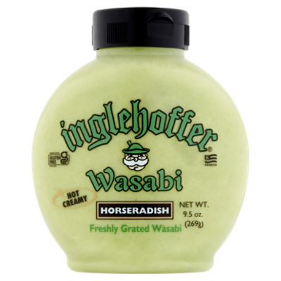 Inglehoffer Horseradish Wasabi, 9.5 oz, 9.5 Ounce