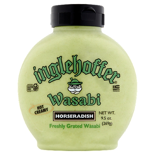 Inglehoffer Horseradish Freshly Grated Wasabi, 9.5 oz