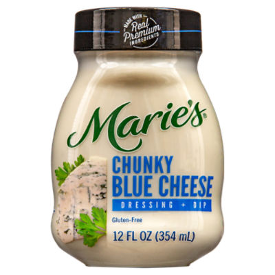 Marie's Chunky Blue Cheese Dressing + Dip, 12 fl oz
