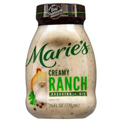 Marie's Creamy Ranch Dressing + Dip, 25 fl oz
