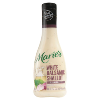 Marie's White Balsamic Shallot Vinaigrette, 11.5 fl oz