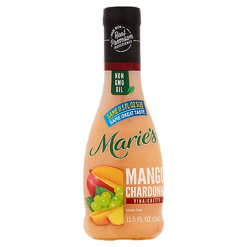 Marie's Mango Chardonnay Vinaigrette, 11.5 fl oz