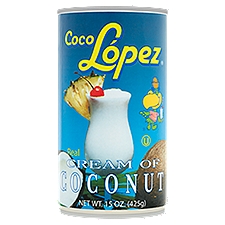 Coco López Real Cream of Coconut, 15 oz