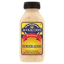Bookbinder's Prepared Horseradish Sauce, 9.75 oz, 9.75 Ounce