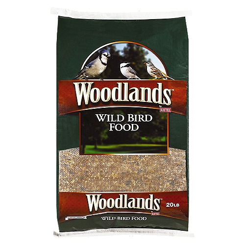 Kaytee Woodlands Wild Bird Food, 20 lb