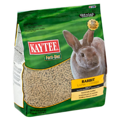Kaytee Forti-Diet Rabbit Daily Food, 5 lb