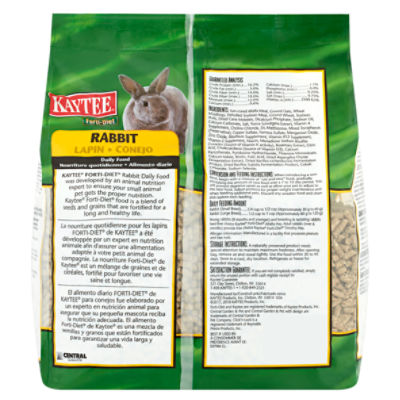 Kaytee Forti Diet Rabbit Daily Food 5 lb ShopRite