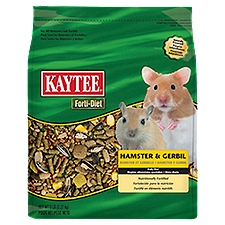 Forti-Diet Daily Diet Hamster & Gerbil, Pet Food, 80 Ounce