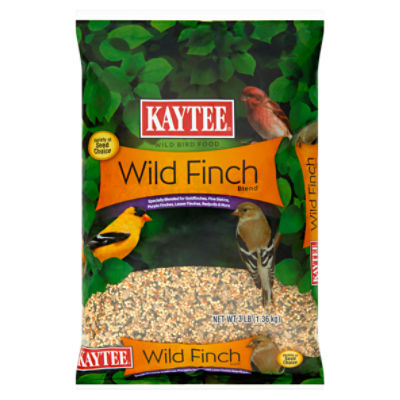Kaytee Wild Finch Blend Wild Bird Food, 3 lb, 3 Pound