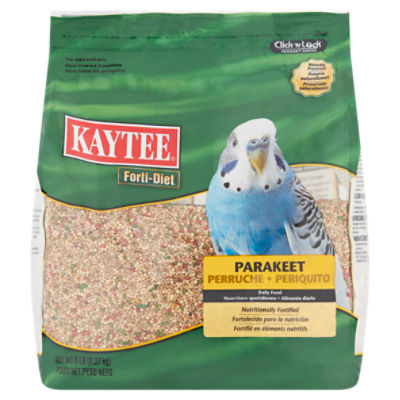 Kaytee FortiDiet Parakeet Daily Food, 5 lb