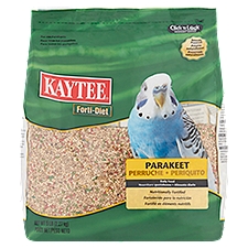 Kaytee Forti-Diet Parakeet Daily Food, 80 Ounce