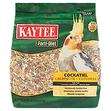Kaytee Forti-Diet Cockatiel Daily Food, 5 lb