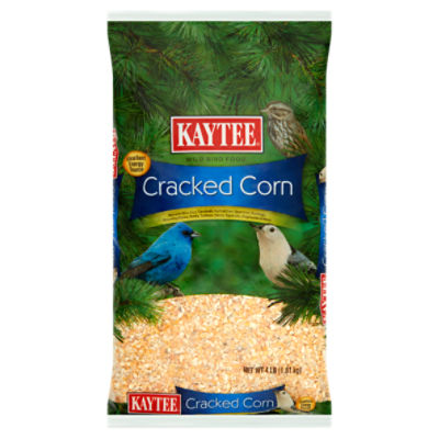 Kaytee Cracked Corn Wild Bird Food, 4 lb, 4 Pound