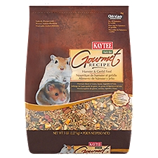 Forti-Diet Hamster & Gerbil Food, Gourmet Recipe, 5 Pound