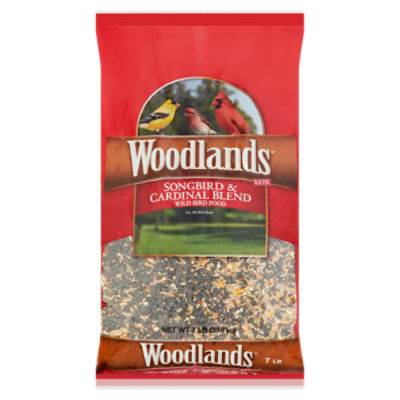 Kaytee Woodlands Songbird & Cardinal Blend Wild Bird Food, 7 lb