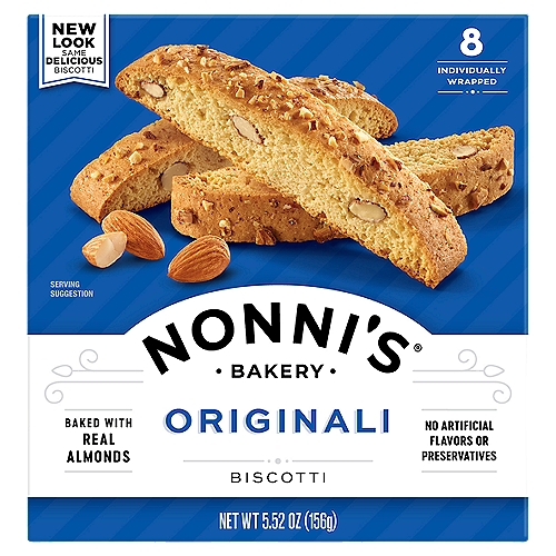 Nonni's Originali Biscotti, 8 count, 5.52 oz