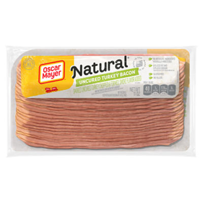 Oscar Mayer Selects Natural Uncured Turkey Bacon, 11 oz