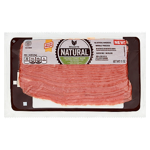 Oscar Mayer Selects Natural Uncured Turkey Bacon, 11 oz