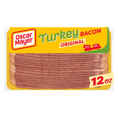 Oscar Mayer Original Turkey Bacon, 12 oz, 12 Ounce
