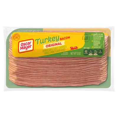 Oscar Mayer Original Turkey Bacon, 12 oz