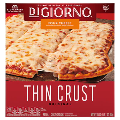 DiGiorno Pizza Classic Thin Crust Four Cheese