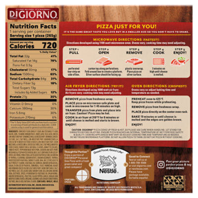 Digiorno Cheese Pizza Nutrition Facts Besto Blog