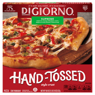 DiGiorno Supreme Hand-Tossed Style Crust Pizza, 18.9 oz