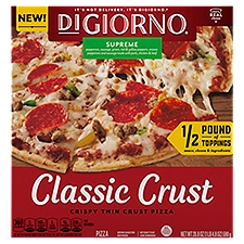 DiGiorno Supreme Classic Crust Pizza, 20.8 oz