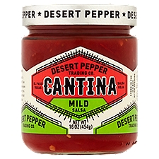 Desert Pepper Trading Company Vegan Cantina Salsa - Mild, 16 Ounce