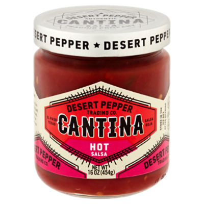 Desert Pepper Trading Co. Cantina Hot Salsa, 16 oz, 16 Ounce