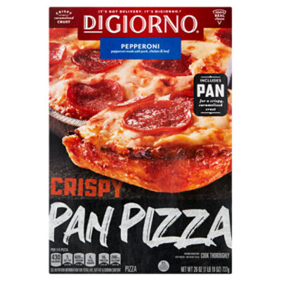 DiGiorno Pepperoni Crispy Pan Pizza, 26 oz